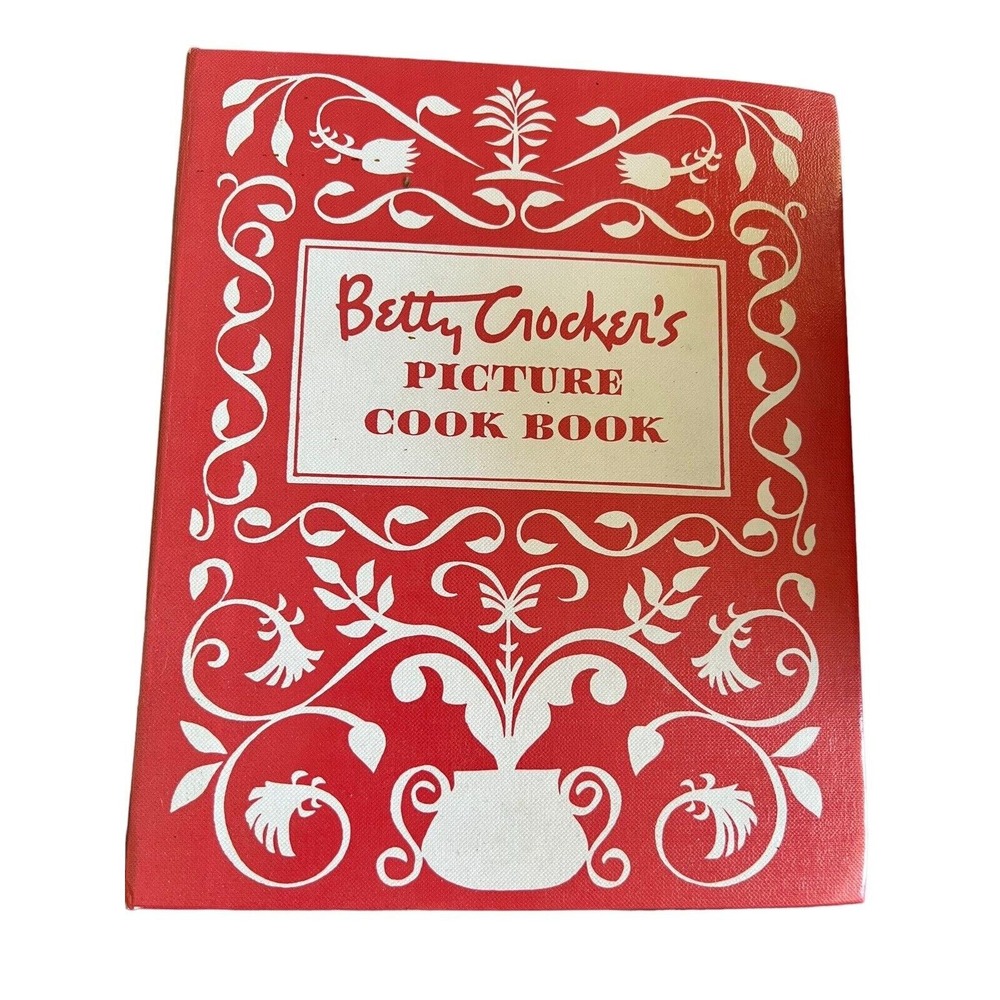Betty Crocker's Picture Cook Book 1998 Facsimile 1950 Edition Ring Bound Red